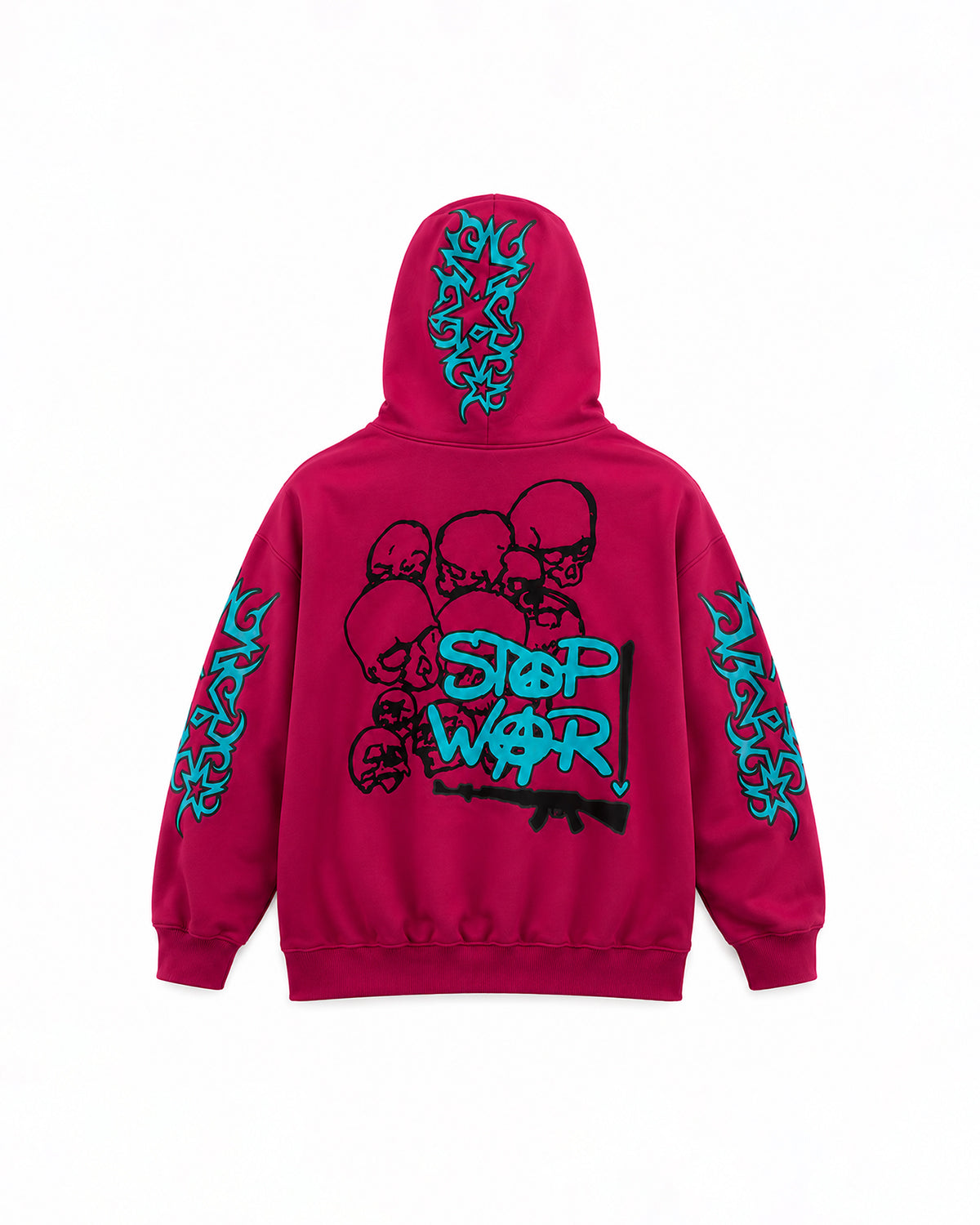InkEd Signature Street Hoodie Red
