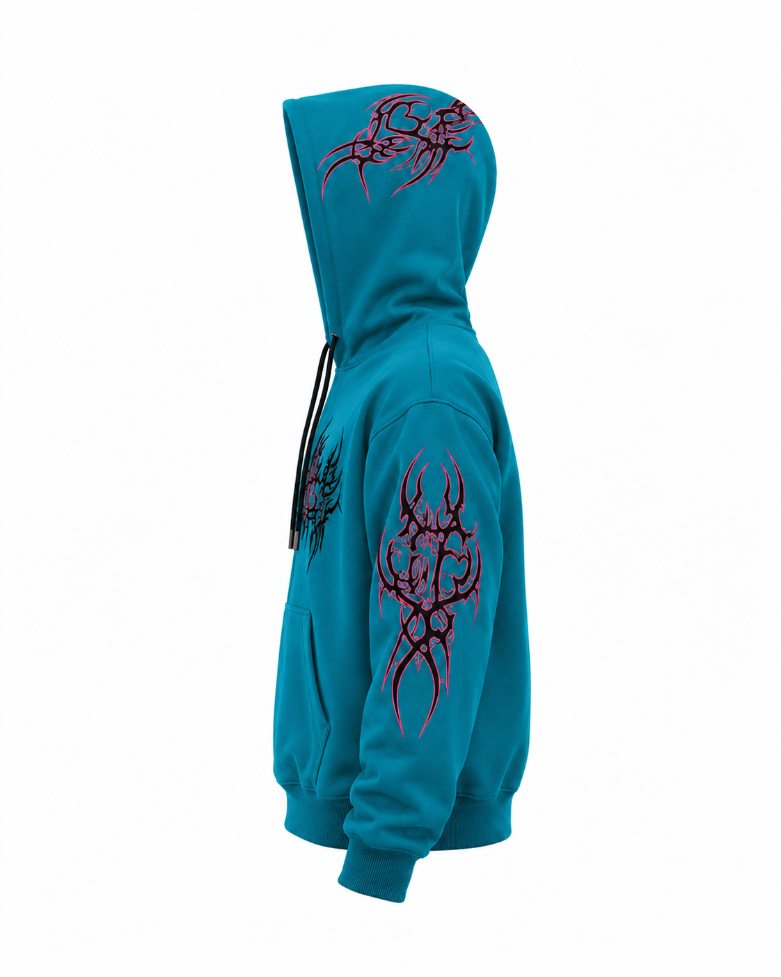 InkEd Signature Street Hoodie Blue
