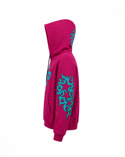 InkEd Signature Street Hoodie Red